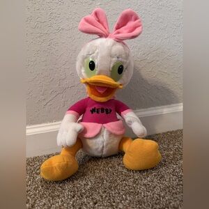 Disney DuckTales Webby Vanderquack plush toy 1980’s